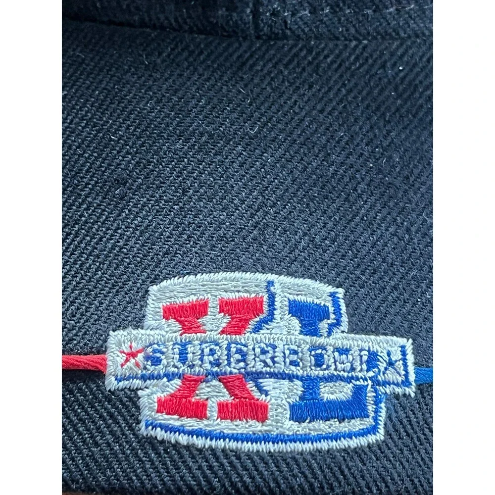 Reebok Seattle Seahawks 2005 NFC Champions Hat Super Bowl XL Road to Forty Black